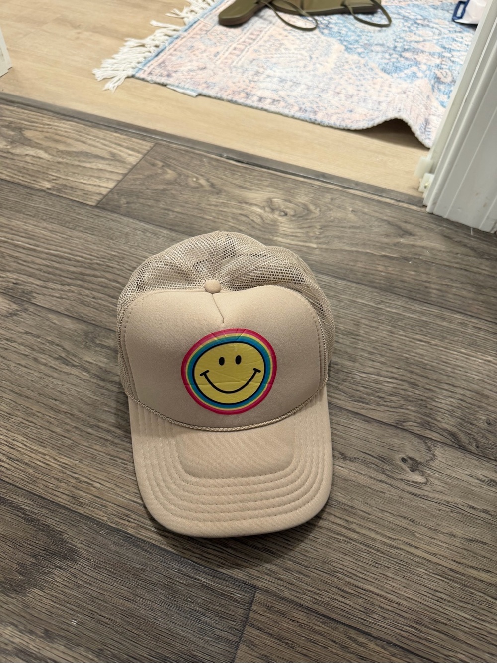 Smiley Face Trucker Hat